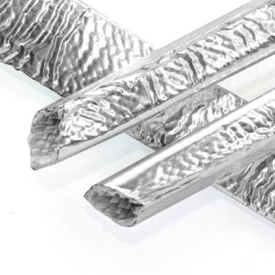 Manica in fibra di vetro rivestita in alluminio riflettente di calore