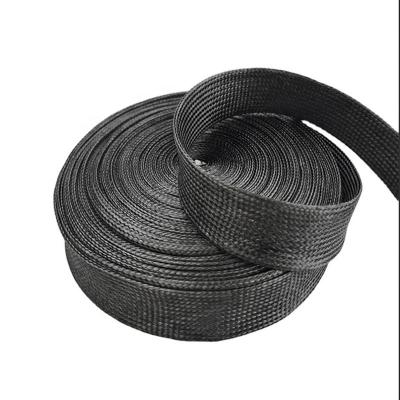 Guaina intrecciata in fibra di carbonio per l'industria