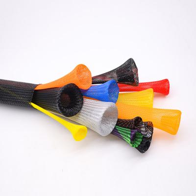 Guaina per cavi elettrici intrecciati ignifughi colorati misti
