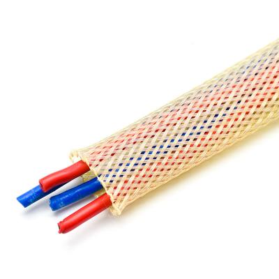 Guaina per cavi intrecciata in PEEK