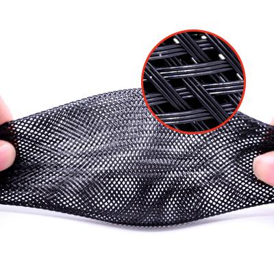 Guaina per cavi intrecciata espandibile in nylon PA6