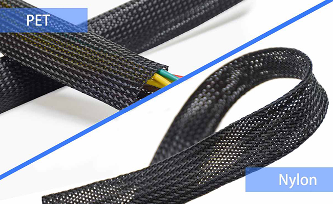 Guaina intrecciata in PET o nylon: quale è più adatta alle tue esigenze di protezione dei cavi?