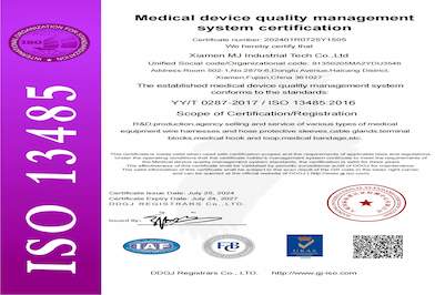 Minjun ha superato la certificazione del sistema di gestione della qualità dei dispositivi medici ISO13485